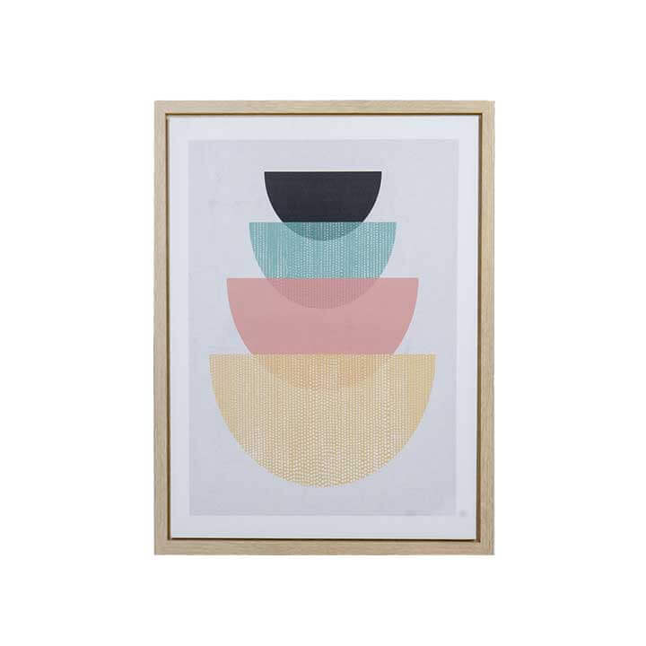 ภาพติดฝาผนัง CHIC REPUBLIC รุ่น SEMICIRCLE/45X60